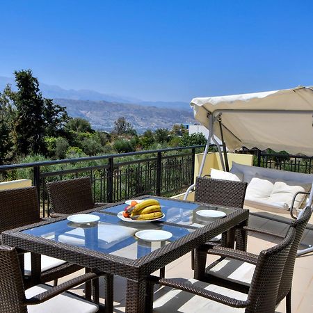 Souda Bay View With Private Pool Near Chania City Eksteriør bilde